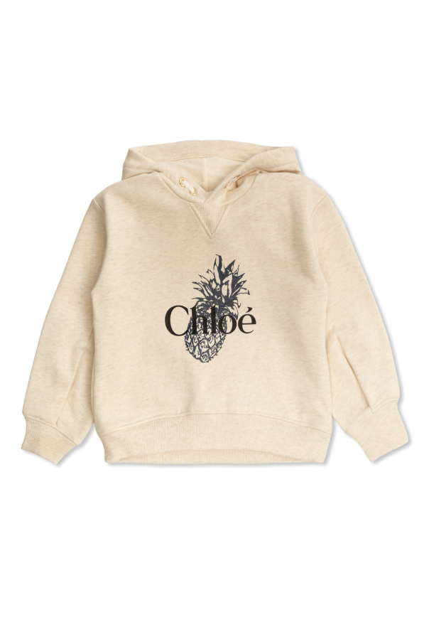 Sweatshirt with logo od Chloé Kids